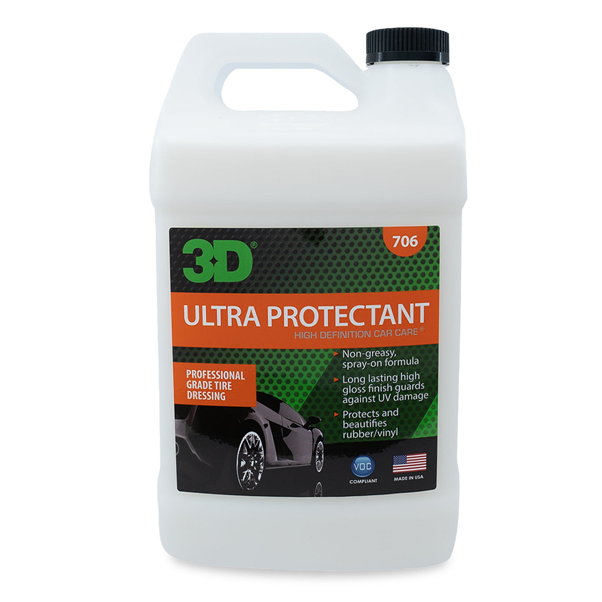 Protector para plásticos, gomas y vinilos 3D Ultra Protectant