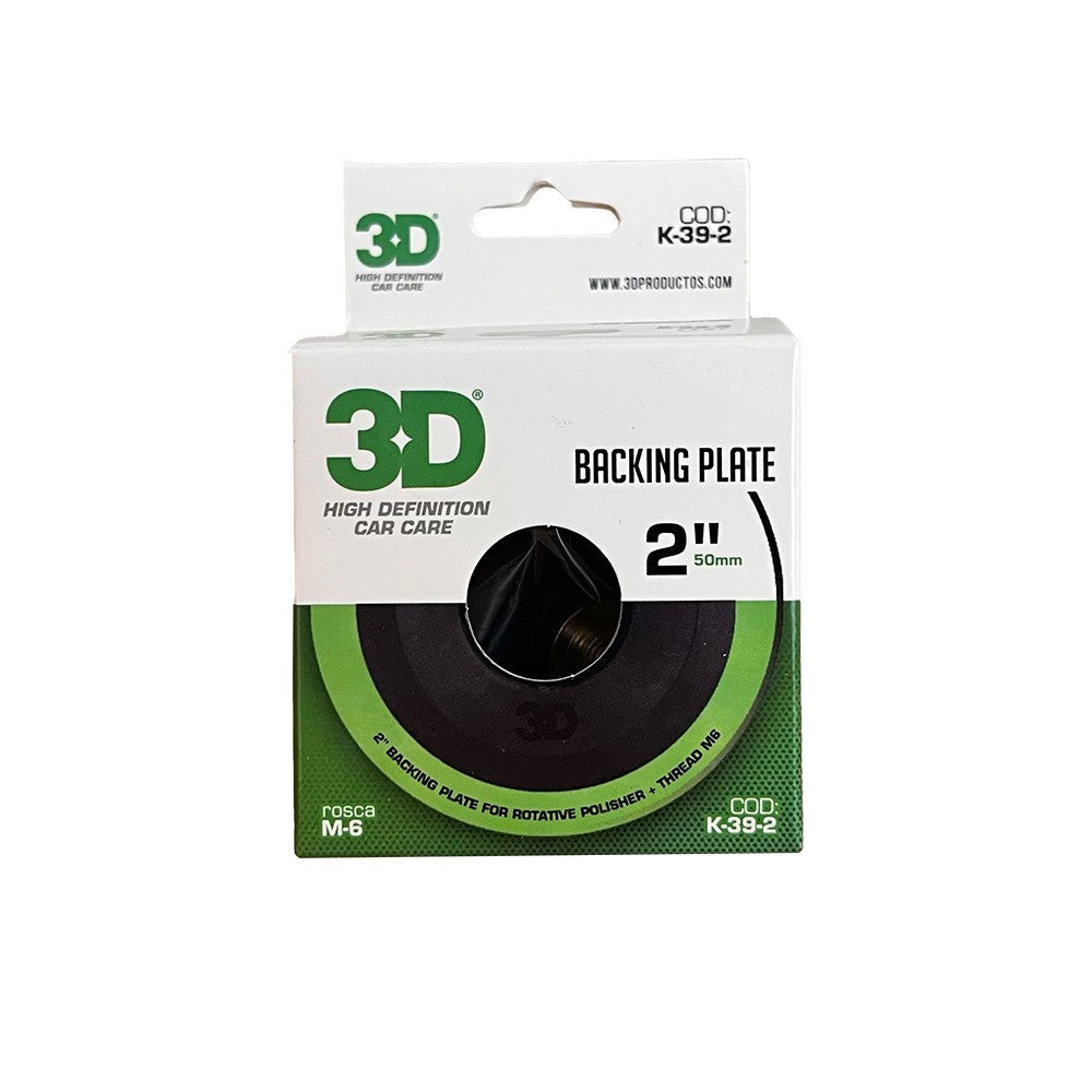 Backing Plates Para Pulidora L-39 2'' (50 mm) - Rosca M6
