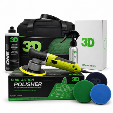 Kit 1 Pulidora L-35 Orbital + 3D One Hybrid + Ceramic Touch + 3 Pad Foam