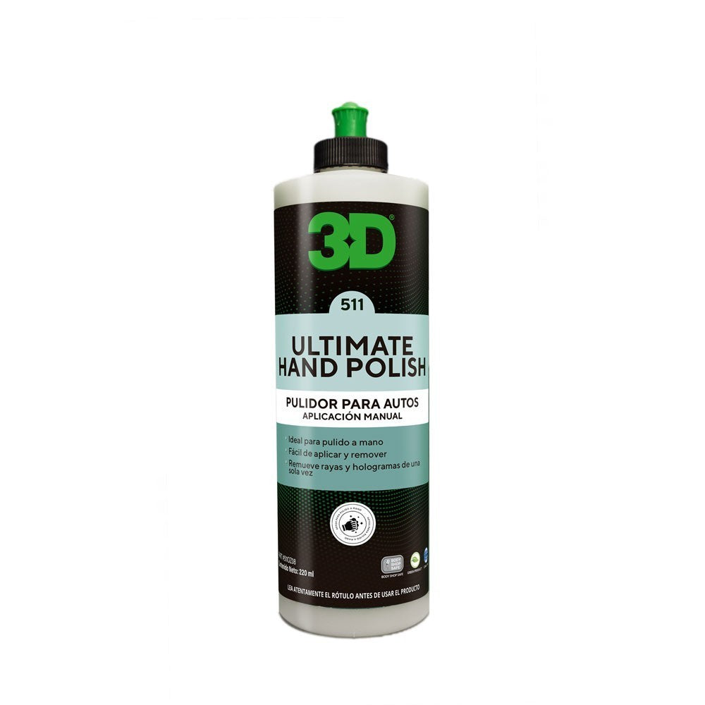 Pulidor manual - Ultimate Hand Polish 3D 1/2 Lt