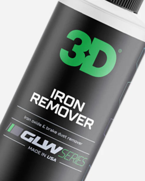 3D GLW Series Iron Remover – Removedor de Óxido y Fallout Automotriz