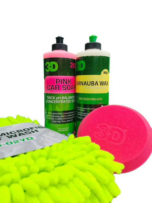 PROMO 4 - 1 Shampoo + 1 Cera + 1 Aplicador + 1 Par Guante de lavado