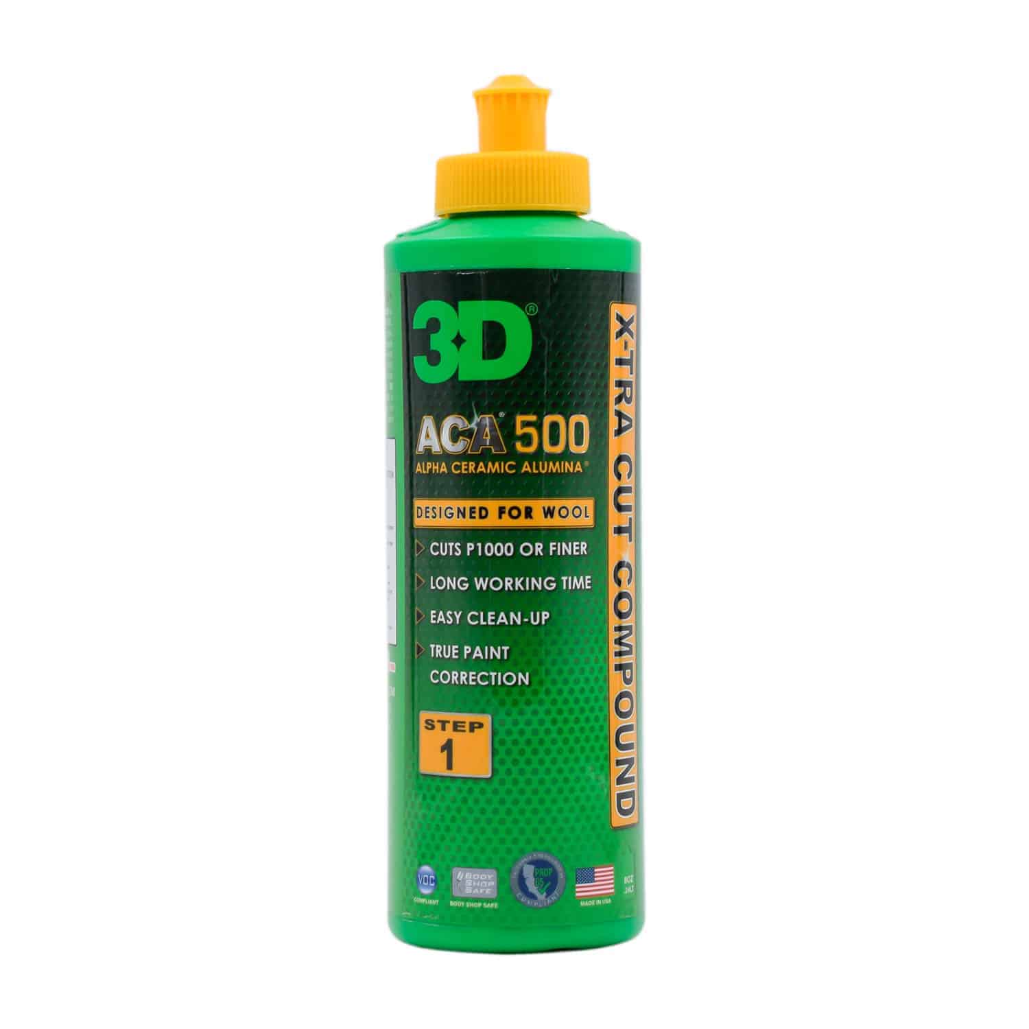 Pulimento ACA 500 X-TRA Cut Compound para barnices alto sólido - 1/4 Lt