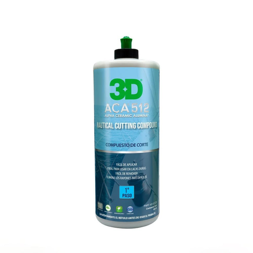 Compuesto de corte agresivo 32 oz- ACA 512 - Línea Náutica