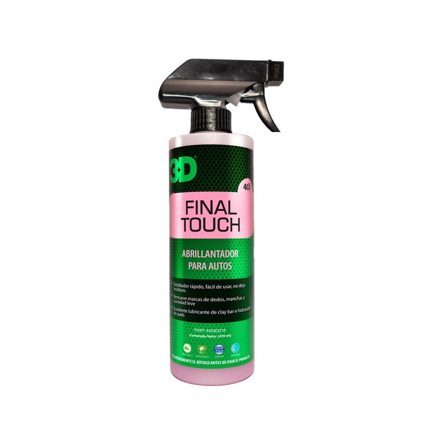 Abrillantador para Autos Final Touch 1/2 Lt