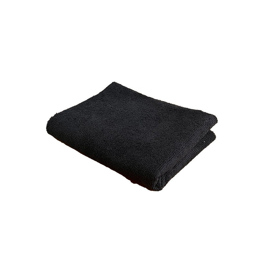 Paño de microfibra para uso en vidrios y cromados (Negro)
