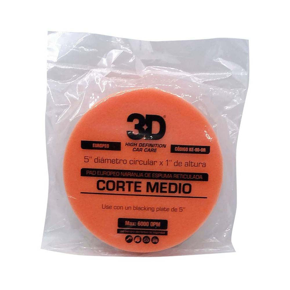 Pad Europeo de espuma reticulada de 5" pulgadas - intermedio