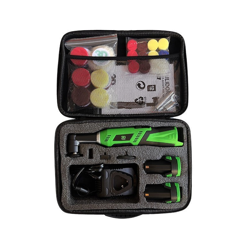 Mini Pulidora L-44 Doble Acción – Máquina Profesional para Detailing Automotriz