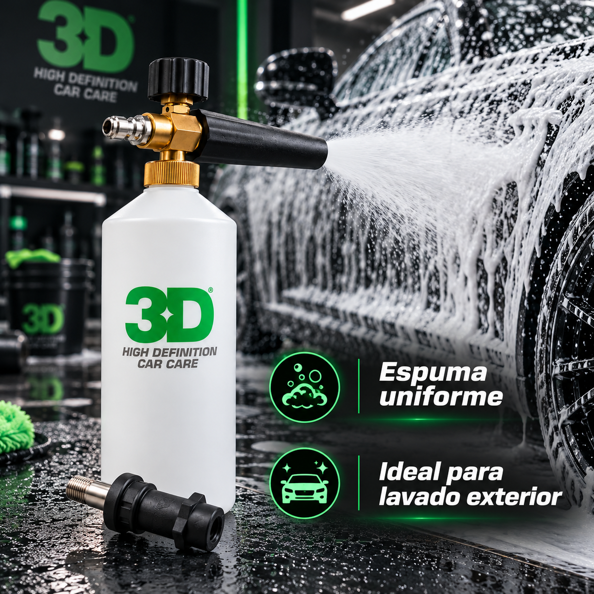 T-20 Foam Lance 3D – Cañón de Espuma con Acople Rápido