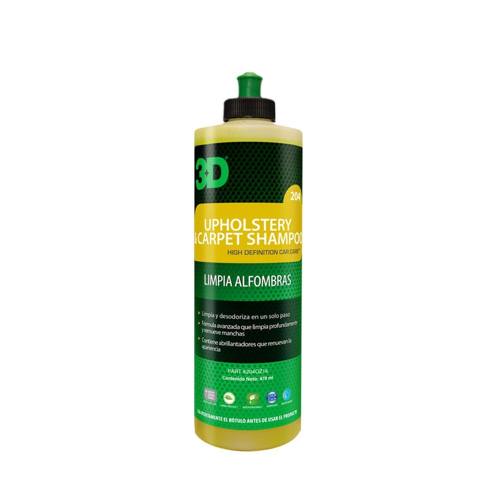 Shampoo limpia alfombras Upholstery & Carpet Shampoo 16 oz