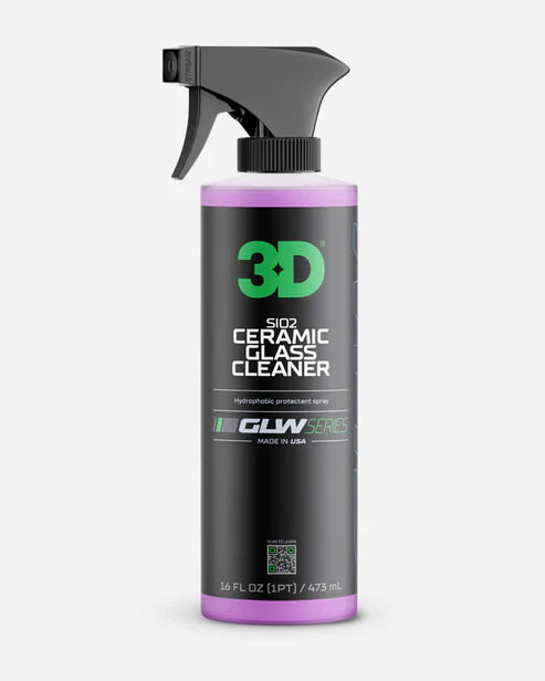3D GLW Series SiO₂ Ceramic Glass Cleaner – Limpiavidrios Hidrofóbico Profesional