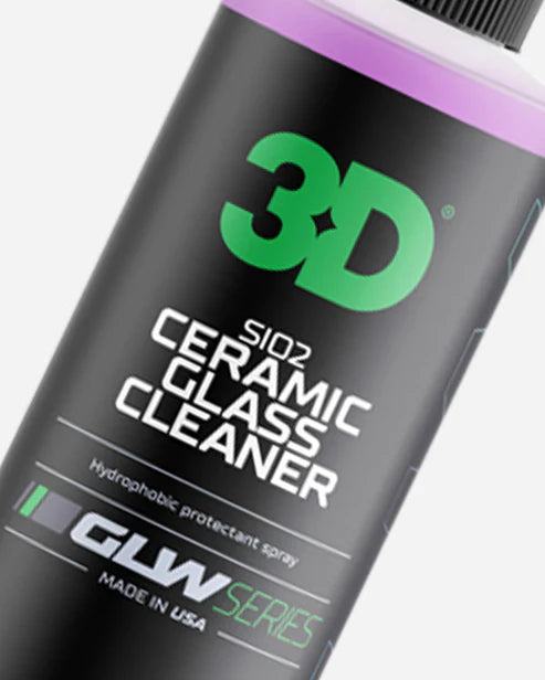 3D GLW Series SiO₂ Ceramic Glass Cleaner – Limpiavidrios Hidrofóbico Profesional