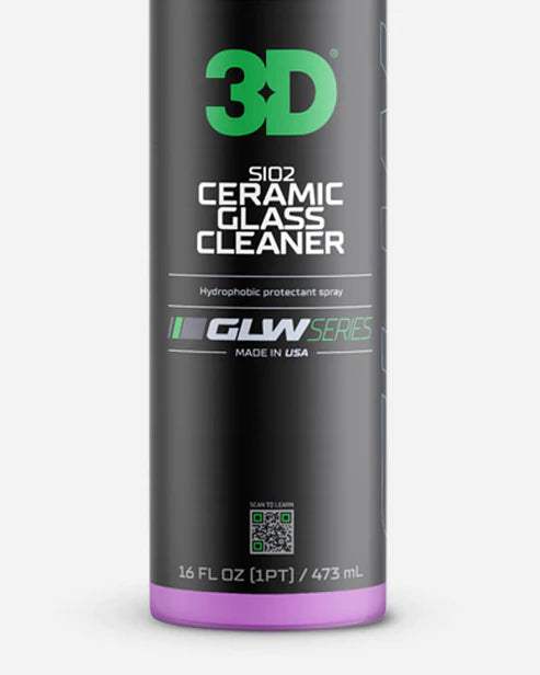 3D GLW Series SiO₂ Ceramic Glass Cleaner – Limpiavidrios Hidrofóbico Profesional