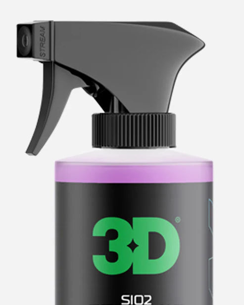 3D GLW Series SiO₂ Ceramic Glass Cleaner – Limpiavidrios Hidrofóbico Profesional