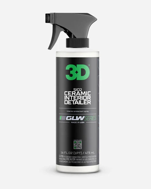 3D GLW Series SiO₂ Ceramic Interior Detailer – Restaurador Cerámico para Superficies Interiores Automotrices